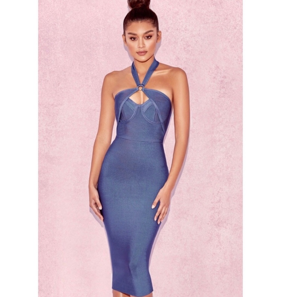 House of CB Saffi Blue Dress